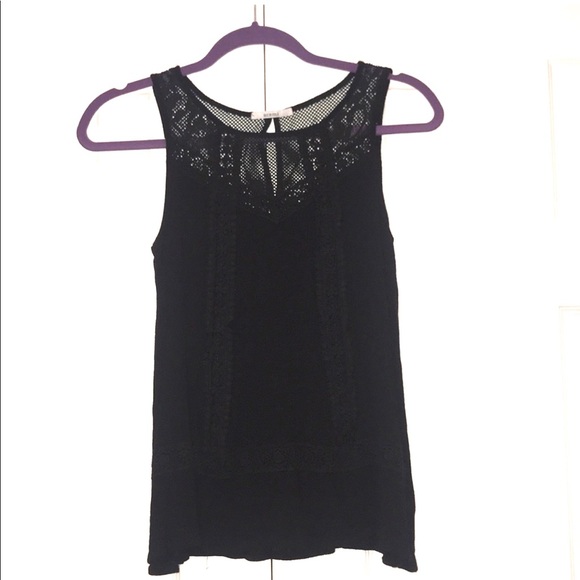 Urban Outfitters Acemi Black Lace Tank XS - Picture 1 of 5